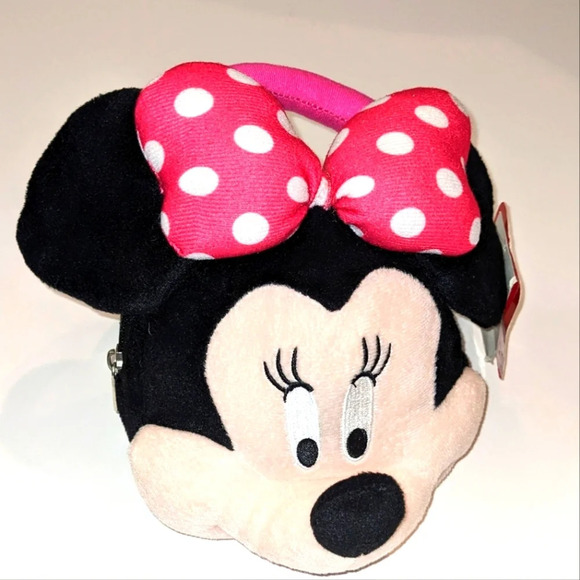 Disney Minnie Mouse Plush Purse - Picture 1 of 12